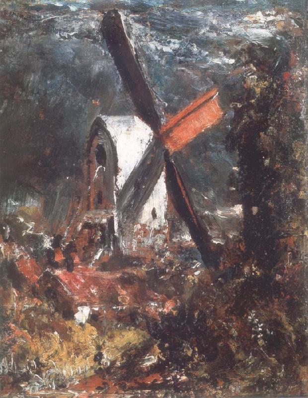 John Constable A windmill near Brighton oil painting picture